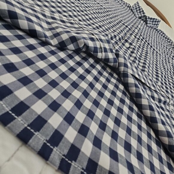 NEW Daniel Hechter Paris Long Sleeve Luxe Shirt Men's XL Navy Blue Checked NWT - Picture 4 of 15
